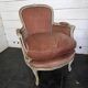 Fauteuil cabriolet style Louis XV