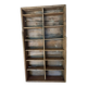 Caisse tiroir étagère bois