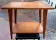 Side table, console with tapered legs, 1970s Scandinavian design.