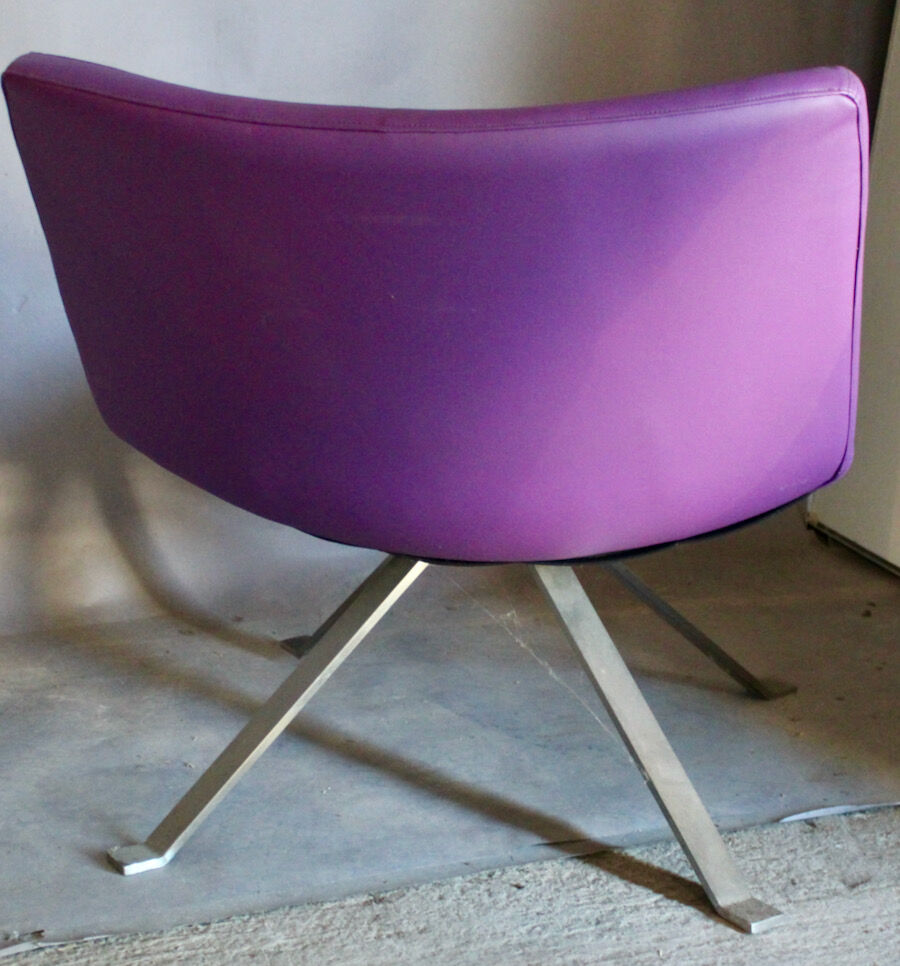 Fauteuil Design Kesterport violet