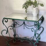 50s wrought iron table