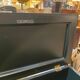Anchor line painted wooden chest