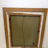 Old painting "Marécage" signed LANCI
