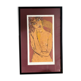 Colored lithograph, 1970s