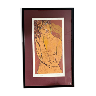 Colored lithograph, 1970s