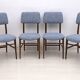Six of Edmondo Palutari for Dassi Mid-Century Italian Teak Dining Chairs,50