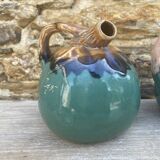 Alpho ceramic apple bottles from the 60s-70s.