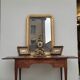 Louis XVI style flat desk in 19th century mahogany