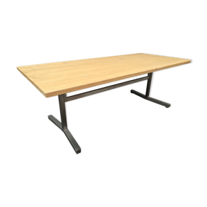 table de réunion vintage