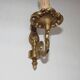 French Bronze Single Wall Sconce  Mid Century Single Light Fixture 5412