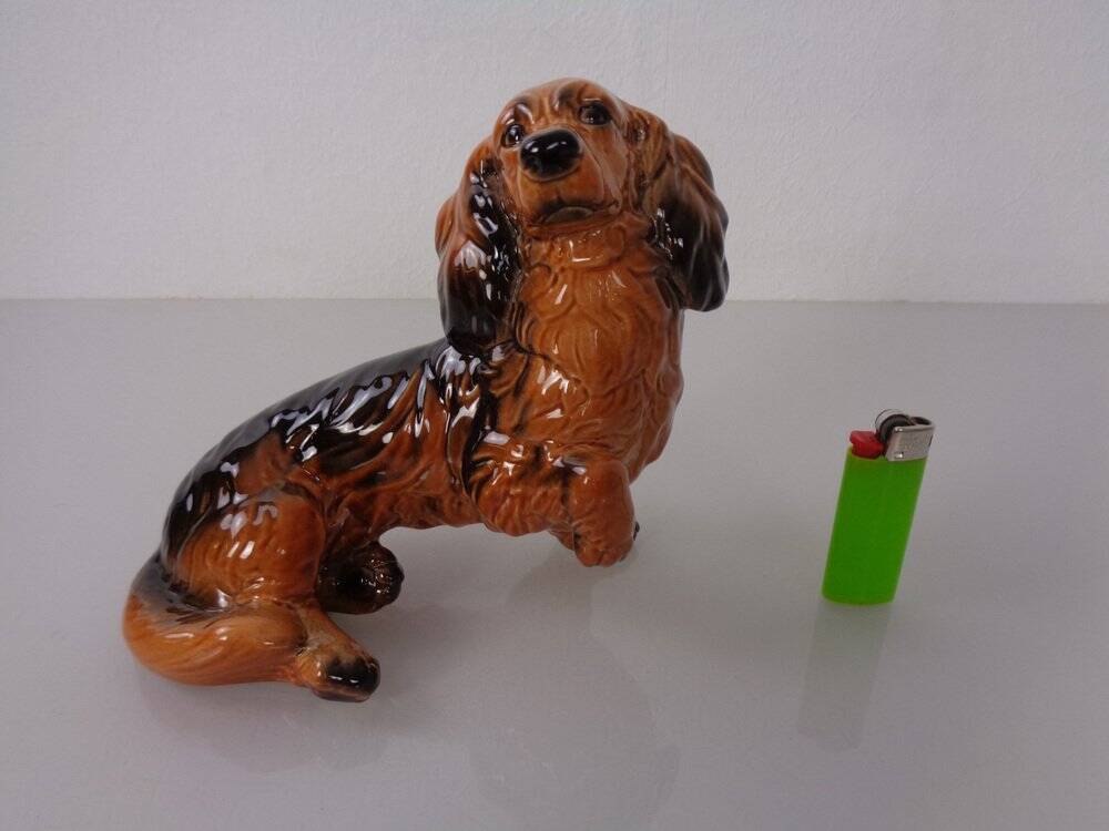 Porcelain Dachshund Figurine from Goebel, Germany, 1960s