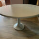 Table ronde tulipe vintage Werzalit