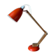 Vintage Maclamp in orange with wooden arms