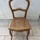 Lot de 3 chaises cannées Louis Philippe