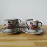 Cups and saucers