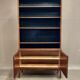 Large modular bookcase Scandinavian design 1950.