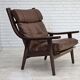 1970s, Danish design by H.J.Wegner, highback armchair, model GE530.