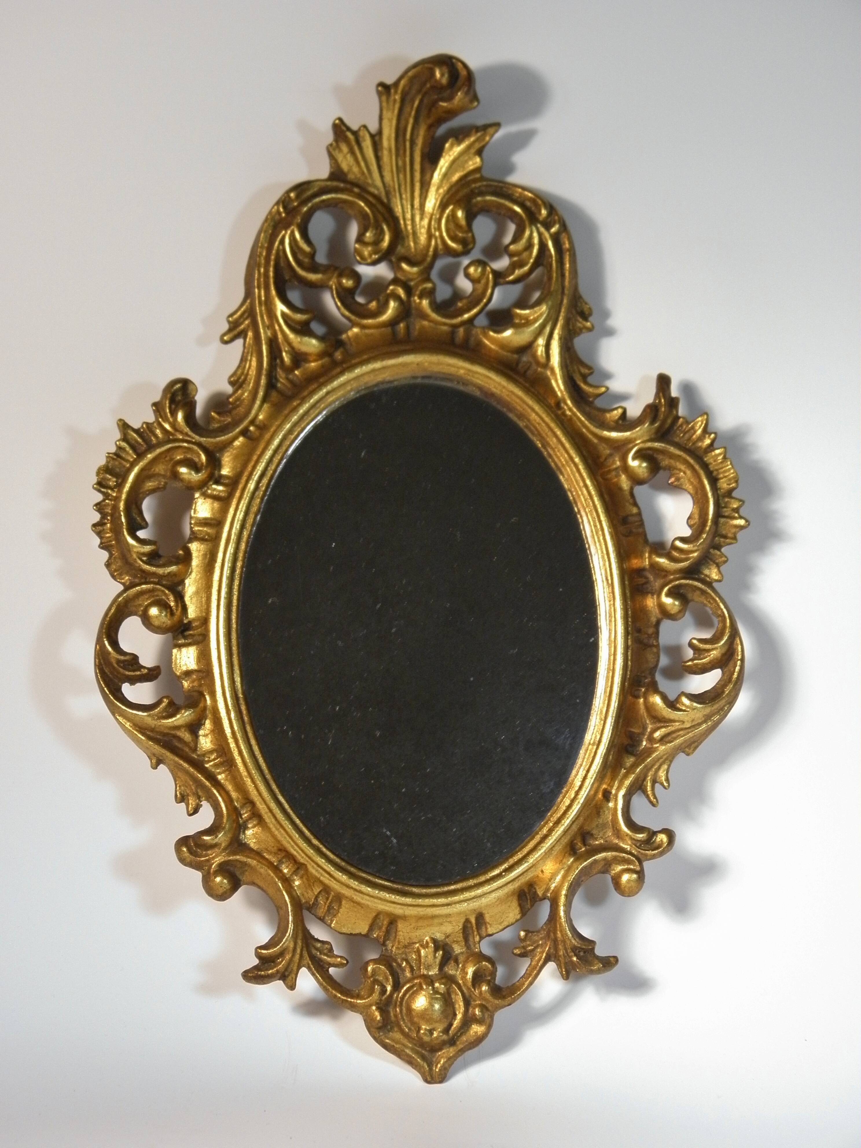 Baroque mirror 34 x 22