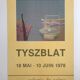 Original poster by Michel TYSZBLAT, Galerie de Seine, 1978