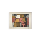 Elisabeth de la mauviniere 1905-2007. etching aquatint signed.