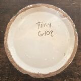 Pot cover of the 40s - 50s signed Italy