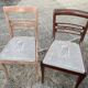 4 chairs signed M Hirch from the 50s/60s.