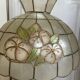 Mother-of-pearl pendant light