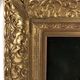 Tom Crowell, United Kingdom XXth, oil on panel "bouquet of flowers on entablature"