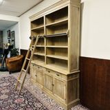 Country Pale Oak Look Bookcase