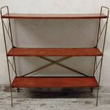 3 vintage Scandinavian standing shelves