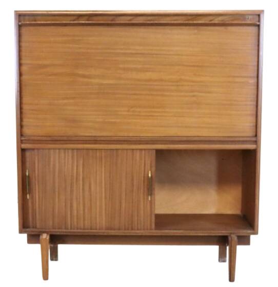 Beaver & Tapley Ltd secretaire 'Elvington' - vintage teak