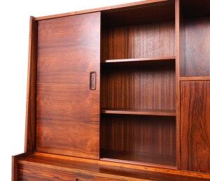Vintage Dutch design sideboard with asymmetrical layout, 1960s