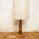Scandinavian wooden lamp