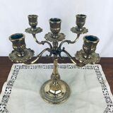 5-branch bronze chandelier