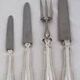 Sfam 24 knives, 12 table knives + 12 dessert cheese knives + carving service.