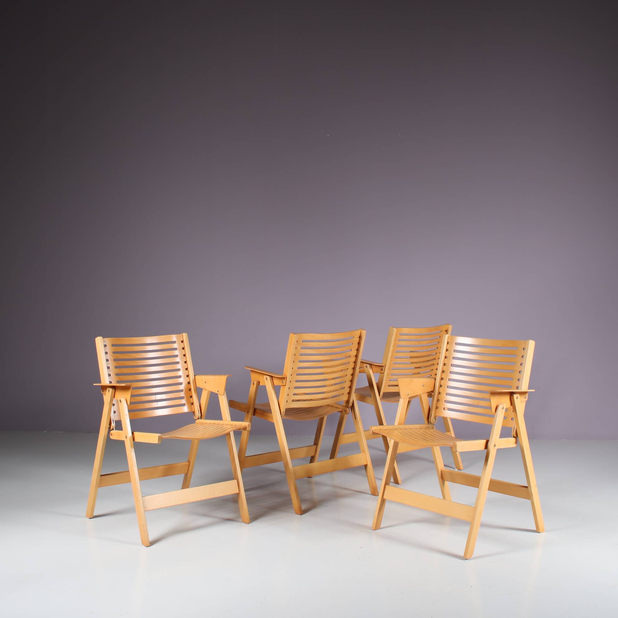 1950s “Rex” Folding Chair by Niko Kralj for Stol Kamnik, Slovenia