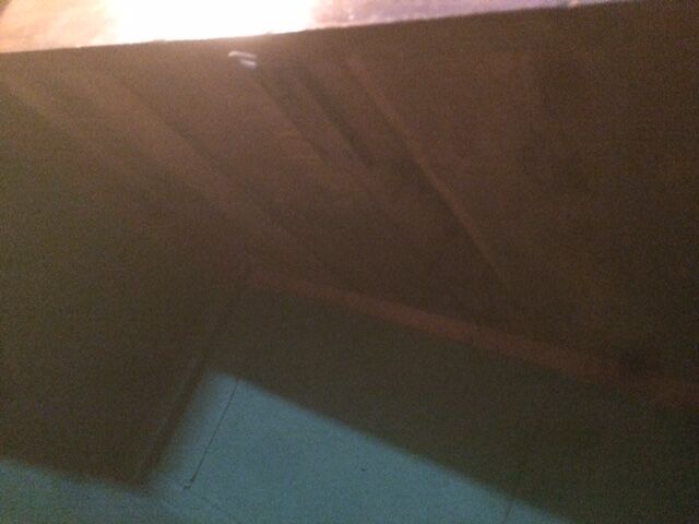 Old wooden maie buffet