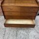 Commode vintage pieds compas