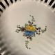 Malicorne openwork basket in earthenware decorated XXth