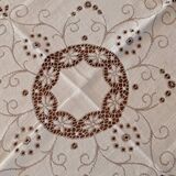 Nappe dentelle et 6 serviettes