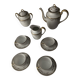 Complete café service porcelain Limoges William Guérin