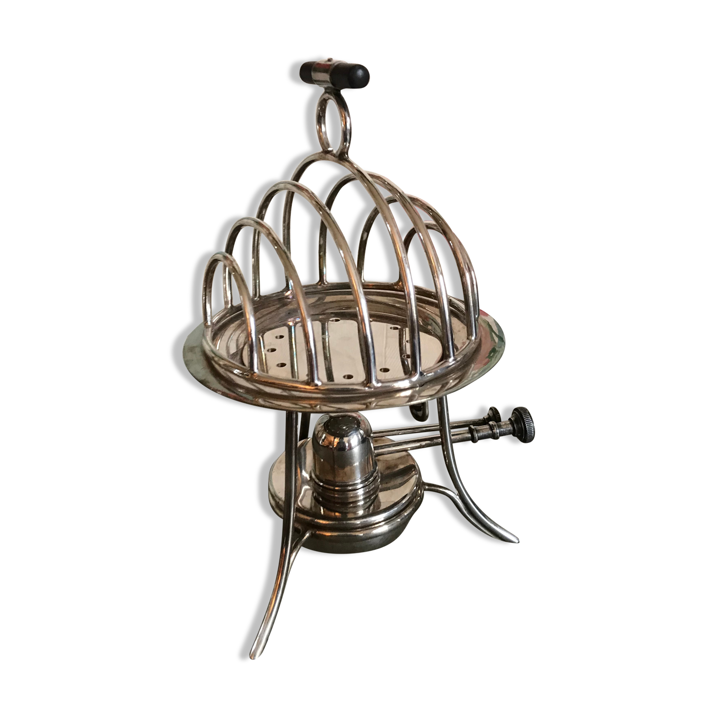 Door Toast Heated Silver Metal