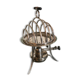 Door Toast Heated Silver Metal