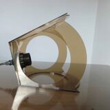Suspension in smoked plexiglass 70s