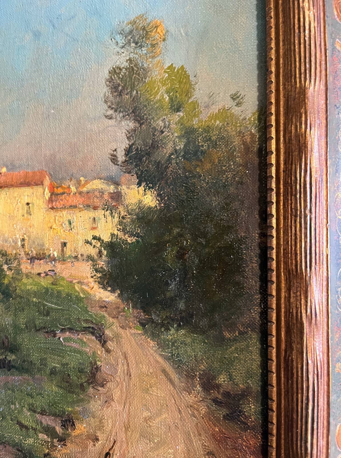 Tableau HST Pelletier cf. Eloi Georges Colette BOUVARD "Animated Village"