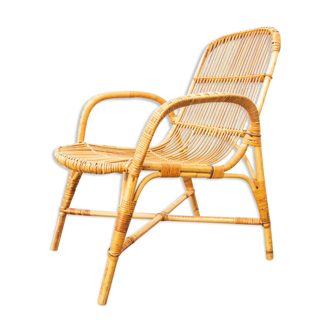 Rattan armchair