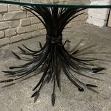 Robert Goossens pour Coco Chanel, Table basse épi de blé, 1970