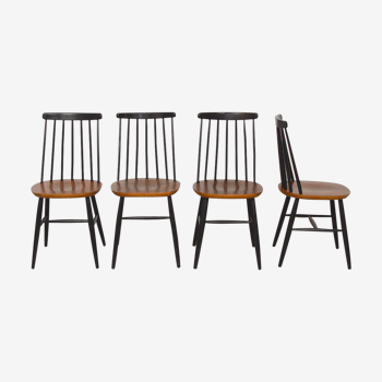 Set de 4 chaises 1960