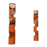 Mid-Century Swiss Space Age Floor Lamp Guggerli L3 by Rosemarie and Rico Baltensweiler for Baltensweiler, set of 2