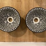 Moroccan ceramic basins